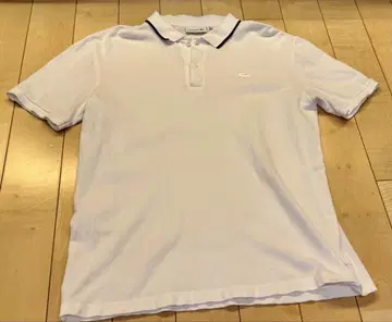 Lacoste (라코스테) 화이트 피케 셔츠 고급 소재 파격 할인