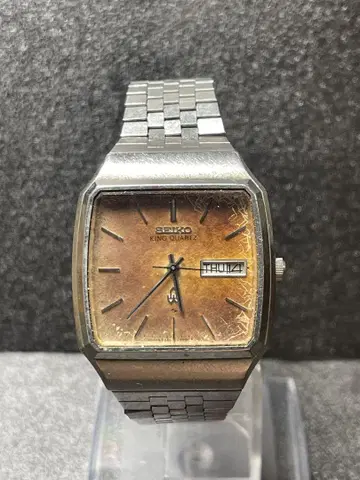 SEIKO KING 킹 쿼츠 5856-5000 데이데이트