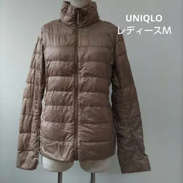 UNIQLO 울트라 라이트 다운 여성용 M 다운 자켓 베이지