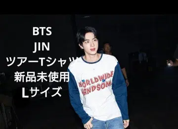 한국 한정 BTS 진 RUNSEOKJIN T셔츠 JIN L 사이즈 새상품