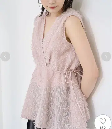 한정품 시착만 한 상품 페플럼 프린지 상의 프레이 아이디