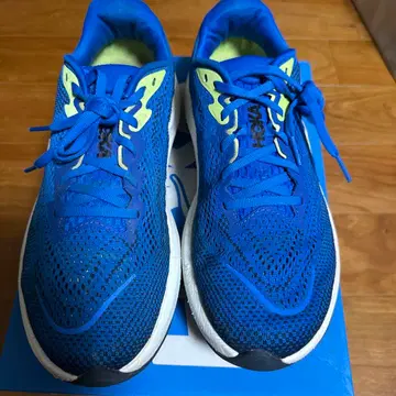 세일 HOKA RINCON 4 WIDE 파랑 러닝화 남성용 27