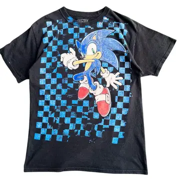 SEGA SONIC 소닉 게임 캐릭터 T셔츠 M 사이즈