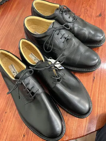 Rinescante Valentiano 신사 신발 2족 세트 블랙