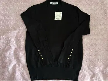 ZARA 블랙 상의 L 사이즈