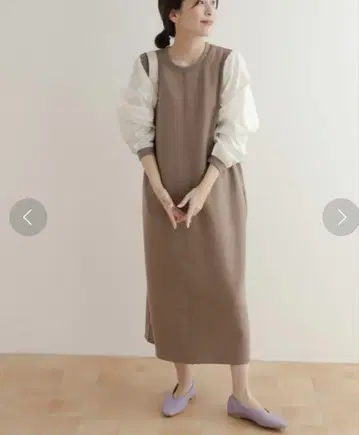 어반 리서치 도어스 볼륨 슬리브 도킹 원피스