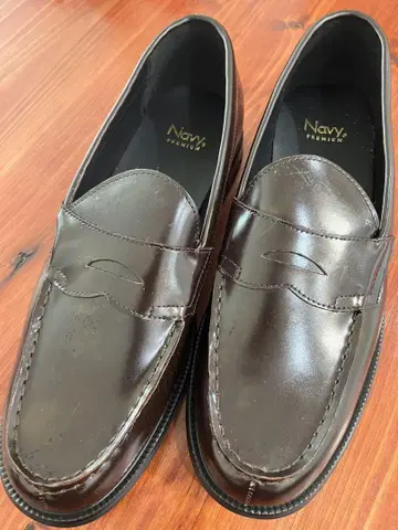 Navy 브라운 로퍼 28.0cm