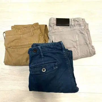 가을 겨울 카고 팬츠 3세트