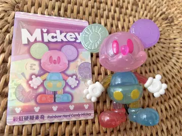 Rainbow Hard Candy Mickey 피규어 POPMART
