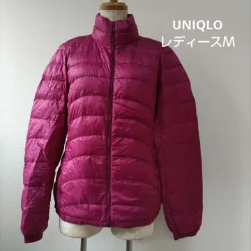 UNIQLO 울트라 라이트 다운 여성용 M 다운 자켓 핑크