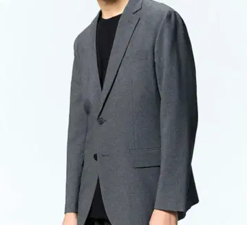 새상품급 현행 모델 GU 지유 워셔블 테일러드 자켓 L 그레이