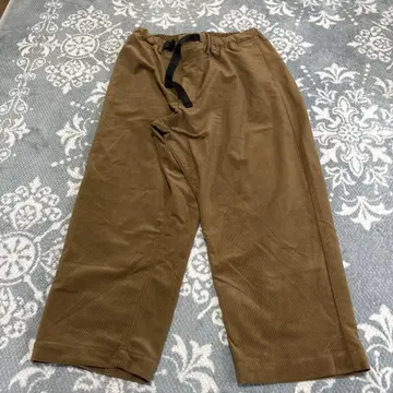 무인양품 무지 라보 MUJI LABO 코듀로이 브라운 와이드 팬츠 S