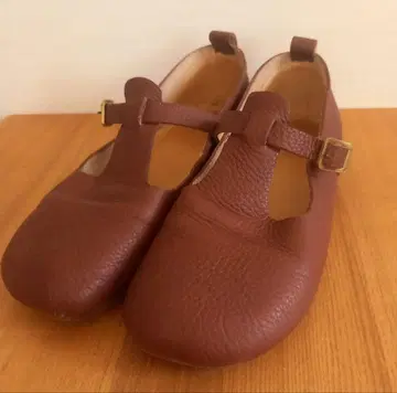 KOOS 천연 가죽 스트랩 신발 38 (24cm)