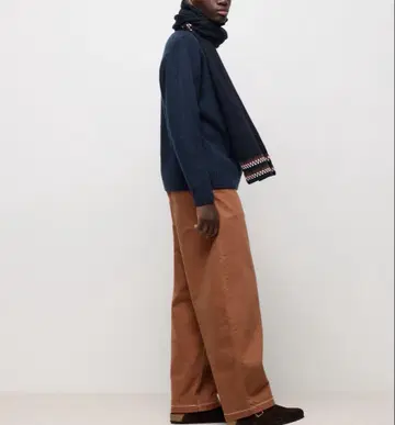 UNIQLO JW ANDERSON 와이드 핏 청바지