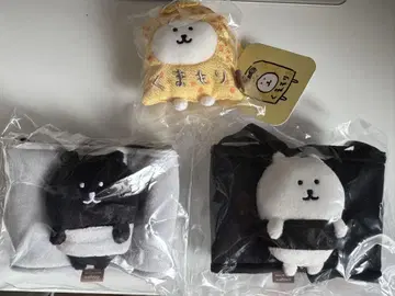 나가노의 곰 마스코트 드링크 홀더 3종 세트