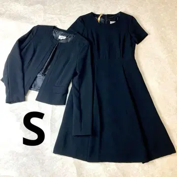 새상품급 SUCRE 원피스 수트 노카라 자켓 상복 포멀 S