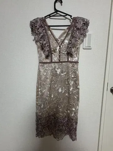 ROBE de FLEURS 자수 드레스 S 사이즈