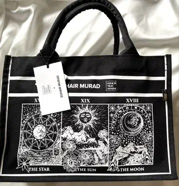 ZUHAIR MURAD 토트백 블랙 도하 공항
