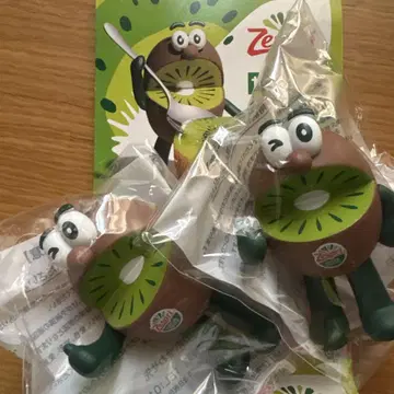 Zespri 키위 캐릭터 피규어 2체 세트