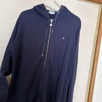 새상품급 아놀드 파머 네이비 후드티
