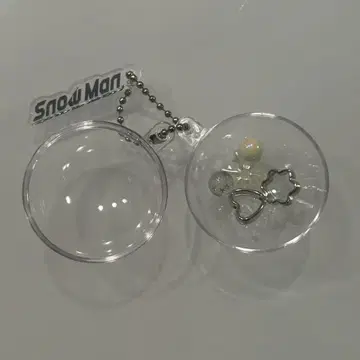 후카사와 타츠야 POPUP 스노우볼 키링