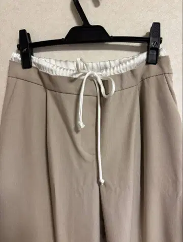 ZARA 더블 허리 팬츠 1회 착용