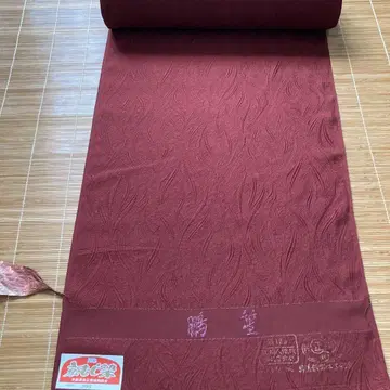 단고 크레이프 원단 기모노 옷감 (빨간색)