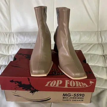 TOP FORM MG-5590 베이지 부츠