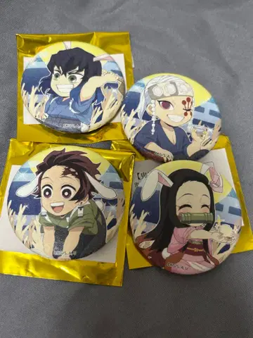 귀멸의 칼날 오츠키미 와시 캔뱃지