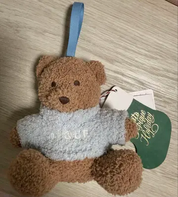 미사용 새상품 젤라또피케 홀리데이 오너먼트 베어 오모테산도 팝업 한정판