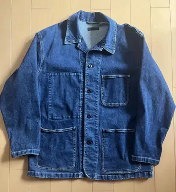 새상품급 유니클로 커버올 데님 자켓 XL