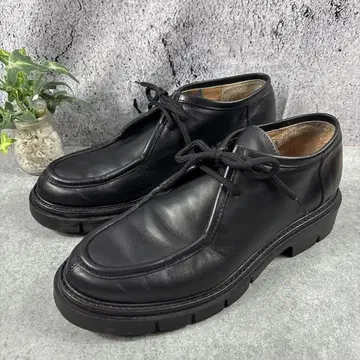 CORSO ROMA 9 코르소 로마 치로리안 슈즈 38 가죽 블랙