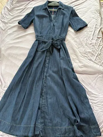 Tommy hilfiger 데님 셔츠 원피스 새상품급