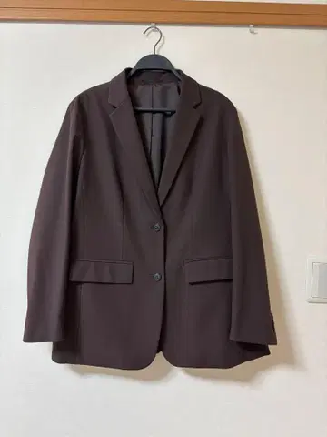 유니클로 테일러드 자켓 셋업 가능 DARK BROWN XL