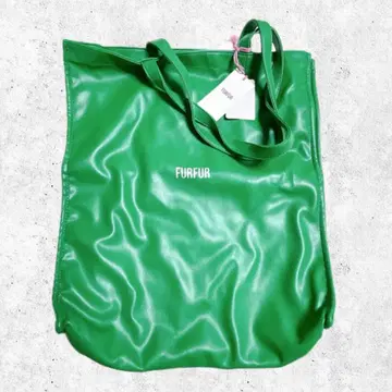 택 포함 새상품 FURFUR 토트백 그린