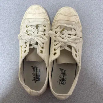 CONVERSE 잭 파셀 화이트 스니커즈 27cm