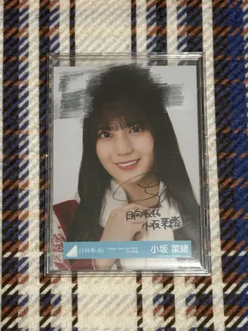 히나타자카46 코사카 나오 산타 의상 2023 친필 사인 브로마이드