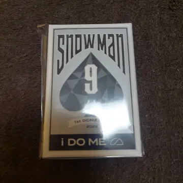 Snow Man 카드놀이 미사용 새상품