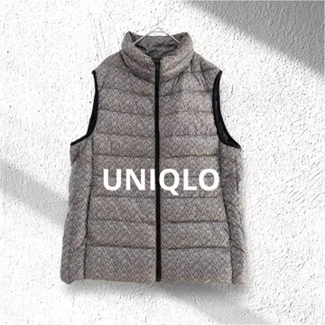 [UNIQLO] 유니클로 여성용 헤링본 무늬 다운 베스트 XL