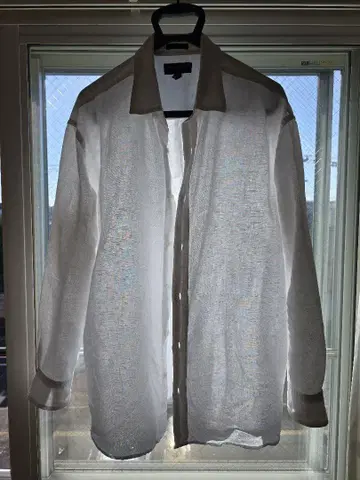 BANANA REPUBLIC 오버 사이즈 린넨 셔츠 L