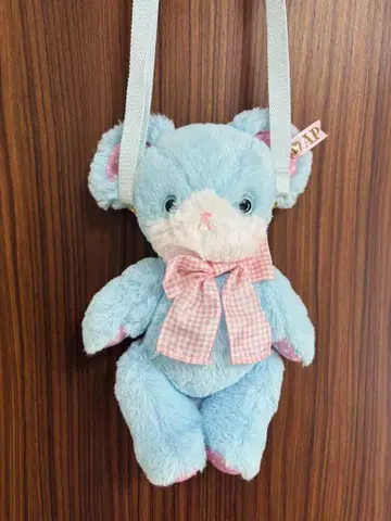 Angelic Pretty 하니카미 베어 봉제 인형 파우치