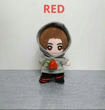 치비누이 하피누이 의류 후드티 RED
