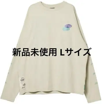 계속 한밤중이면 좋을 텐데 5th HP TOP 롱티 1 아이보리 L