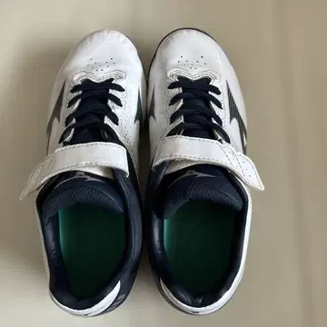 Mizuno 스파이크 슈즈 화이트/네이비 22.5cm