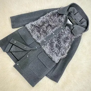 Kaon 카온 4way 보아 코트 그레이 M 새상품급
