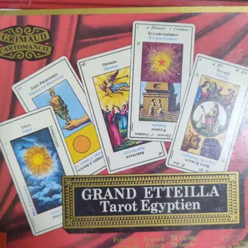 GRAND ETTEILLA Tarot Egyptien 78장