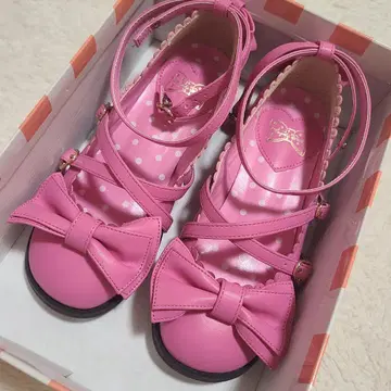Angelic pretty 티 파티 신발