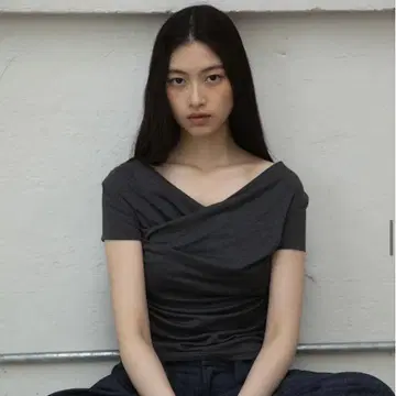 2way Shirring Half Top OHOTORO