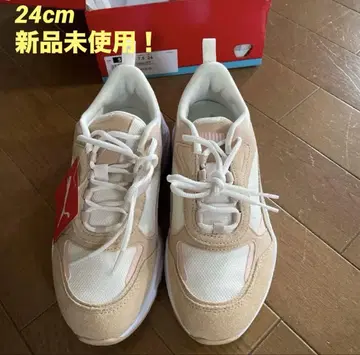 새상품! 24cm Puma SoftFoam+ 베이지 스니커즈
