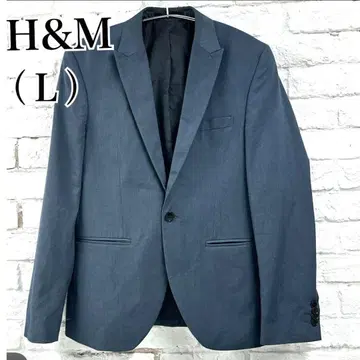 새상품급 H&M 네이비 테일러드 자켓 1버튼 사이즈 L